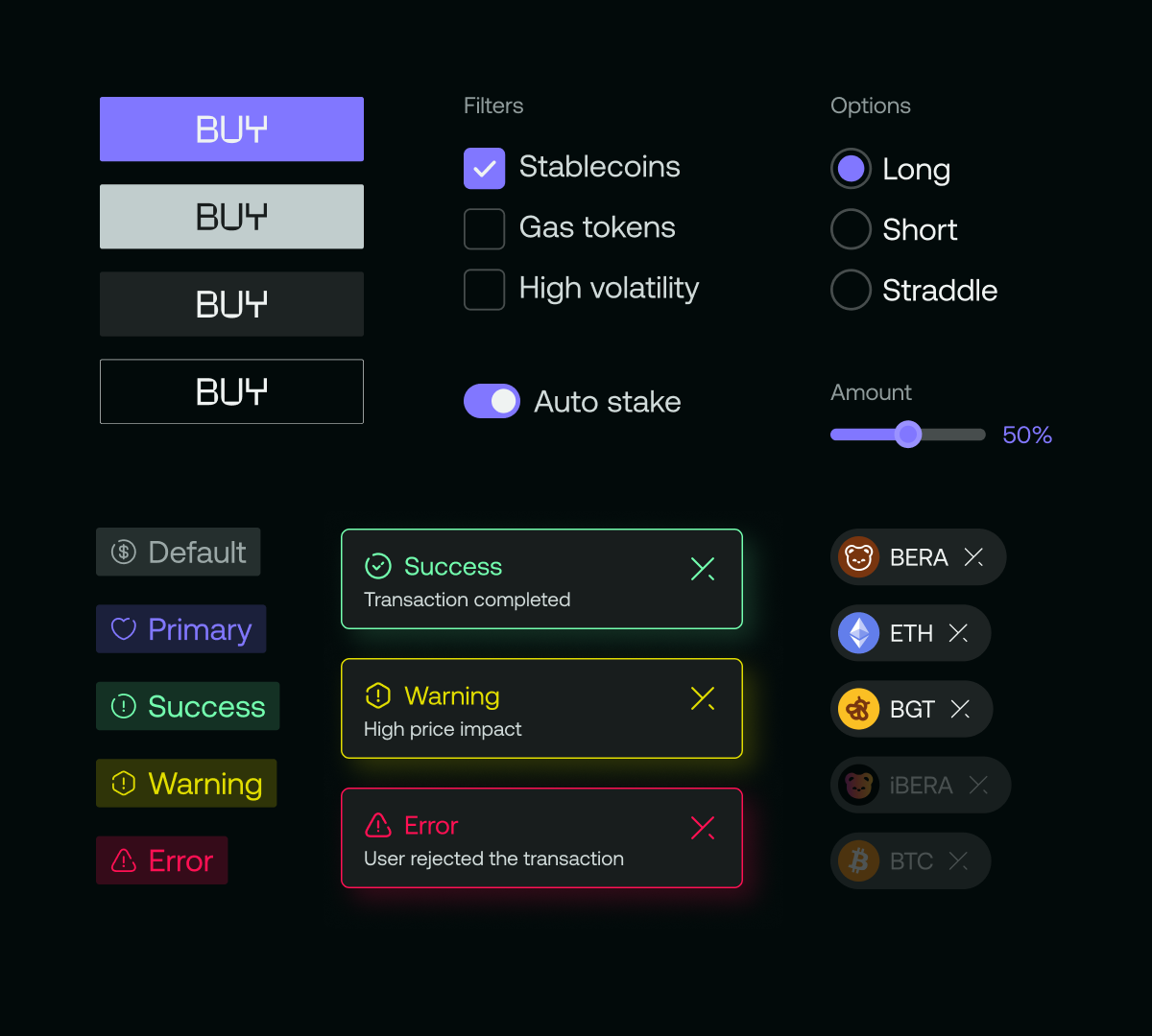 Smilee UI atom components