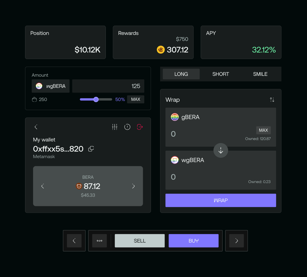 Smilee UI molecule components